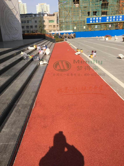 航天五一〇所 加查彩色路面